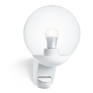STEINEL L 585 S 005917 IP 44 white / clear светильник с датчиком движения настенный уличный E27 1х60 Вт Steine