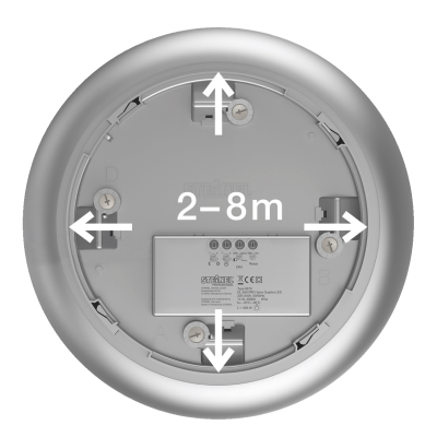 STEINEL Уличный светильник DL Vario Quattro PRO LED NW PMMA silver STEINEL Уличный светильник DL Vario Quattro PRO LED NW PMMA silver
