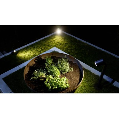STEINEL Уличный светильник Steinel Spot Garden NightMatic anthracite STEINEL Уличный светильник Steinel Spot Garden NightMatic anthracite