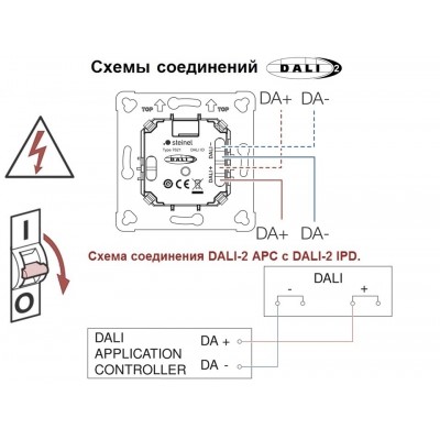 STEINEL Датчик присутствия IR Quattro HD-2 DALI-2 IPD UP STEINEL Датчик присутствия IR Quattro HD-2 DALI-2 IPD UP