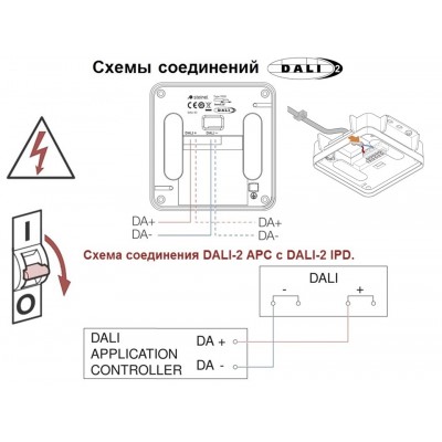 STEINEL Высокочастотный датчик присутствия Hallway DALI-2 IPD AP STEINEL Высокочастотный датчик присутствия Hallway DALI-2 IPD AP