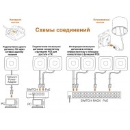 STEINEL Высокочастотный датчик присутствия HF 360-2 IP (REST API, MQTT, Bacnet) UP