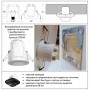 STEINEL Датчик присутствия IR Quattro HD COM1 black STEINEL Датчик присутствия IR Quattro HD COM1 black