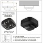 STEINEL Датчик присутствия IR Quattro HD COM1 black STEINEL Датчик присутствия IR Quattro HD COM1 black