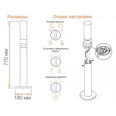 STEINEL Уличный светильник Steinel GL 65 LED STEINEL Уличный светильник Steinel GL 65 LED