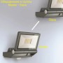 STEINEL Прожектор светодиодный XLED PRO ONE Plus S anthracite STEINEL Прожектор светодиодный XLED PRO ONE Plus S anthracite