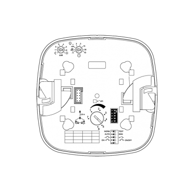 STEINEL Датчик присутствия Steinel IR Quattro HD COM1 DE STEINEL Датчик присутствия Steinel IR Quattro HD COM1 DE