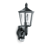 STEINEL L 15 S 617813 IP 44 black / clear светильник с датчиком движения настенный уличный E27 1х60 Вт Steinel STEINEL L 15 S 617813 IP 44 black / clear светильник с датчиком движения настенный уличный E27 1х60 Вт Steinel